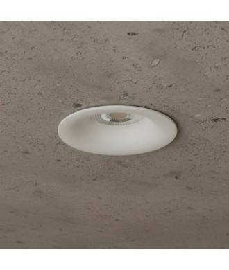 kelvo® OMICRON KLV-101-0035 Χωνευτό Φωτιστικό Downlight Σποτ για Λάμπα MR16 με Ντουί GU10 AC 220-240V IP20 - Λευκό Ματ - Μ8.5 x Π8.5 x Υ3cm - Q7.5cm